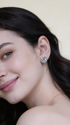 CLÉMENCE | Clous d'oreilles en argile polymère