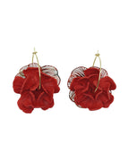 Créoles SOLANA — boucles d'oreilles argile polymère