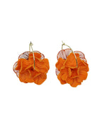 Créoles SOLANA — boucles d'oreilles argile polymère