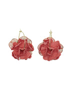 Créoles SOLANA — boucles d'oreilles argile polymère