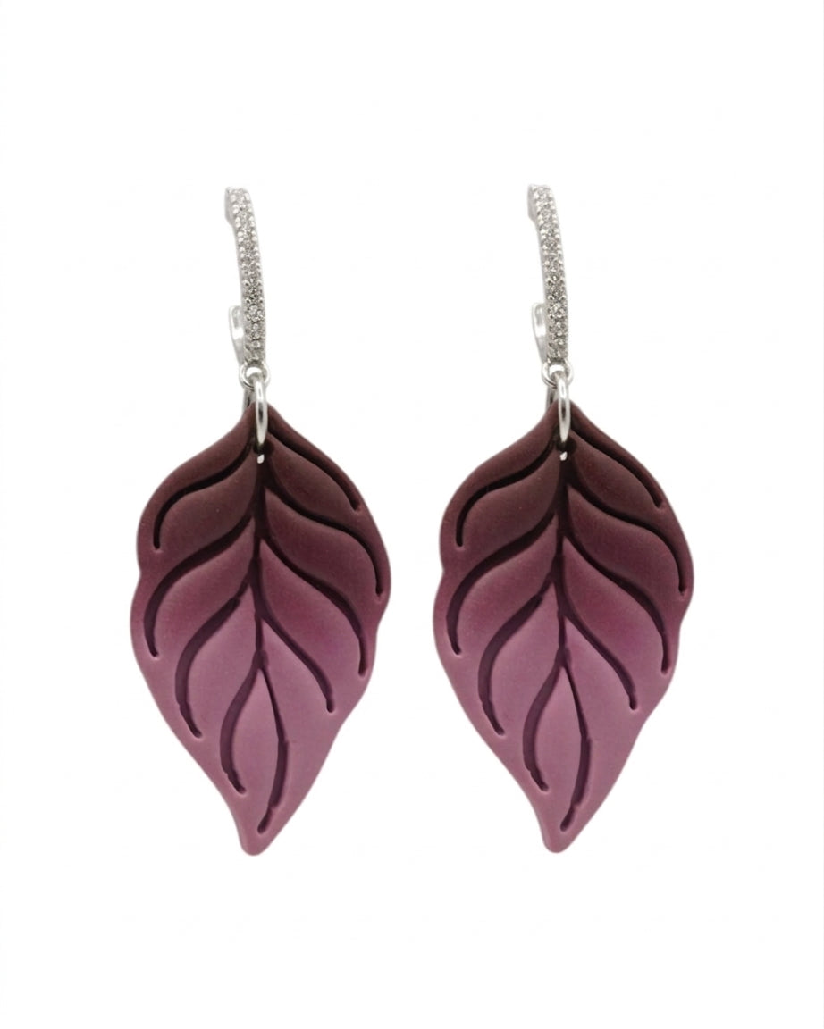 AUTOMNA | Boucles d'oreilles en argile polymère