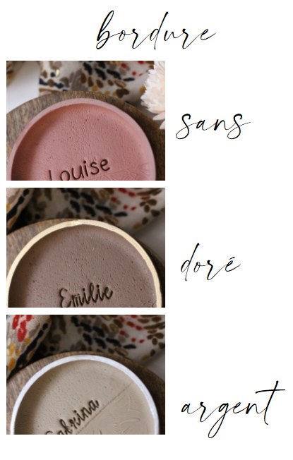 Coupelle personnalisée