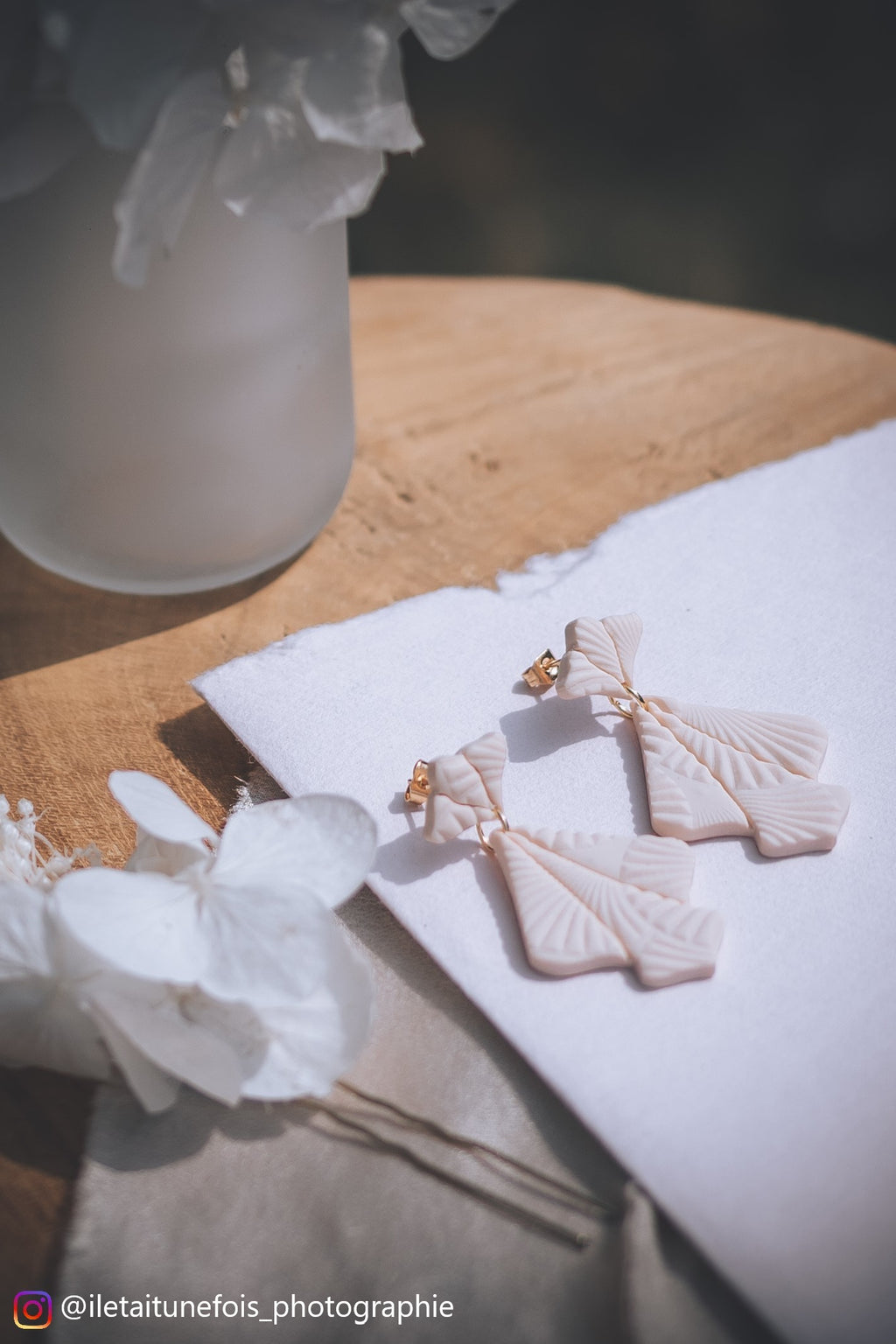 JOYCE | Boucles d'oreilles en argile polymère