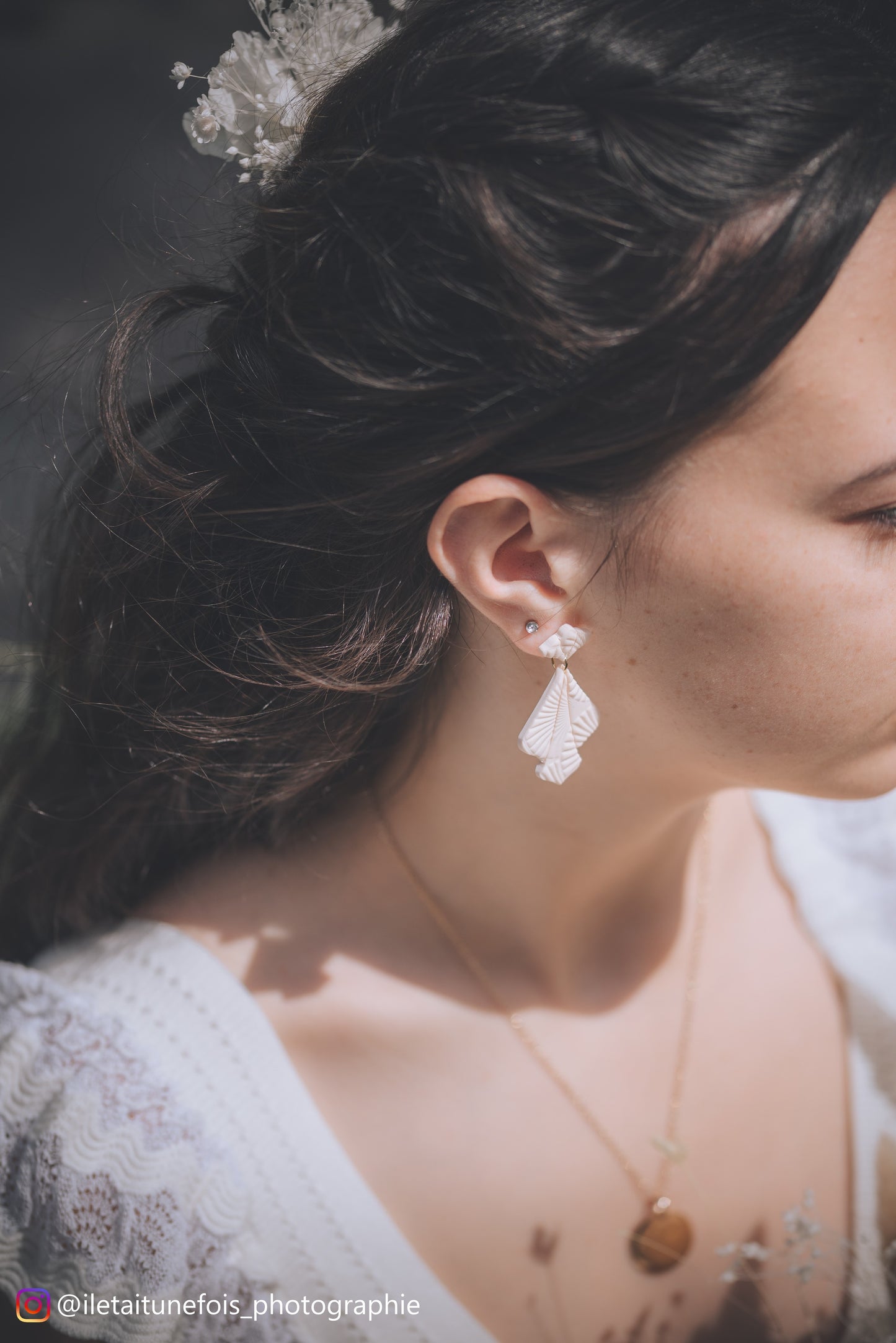 JOYCE | Boucles d'oreilles en argile polymère