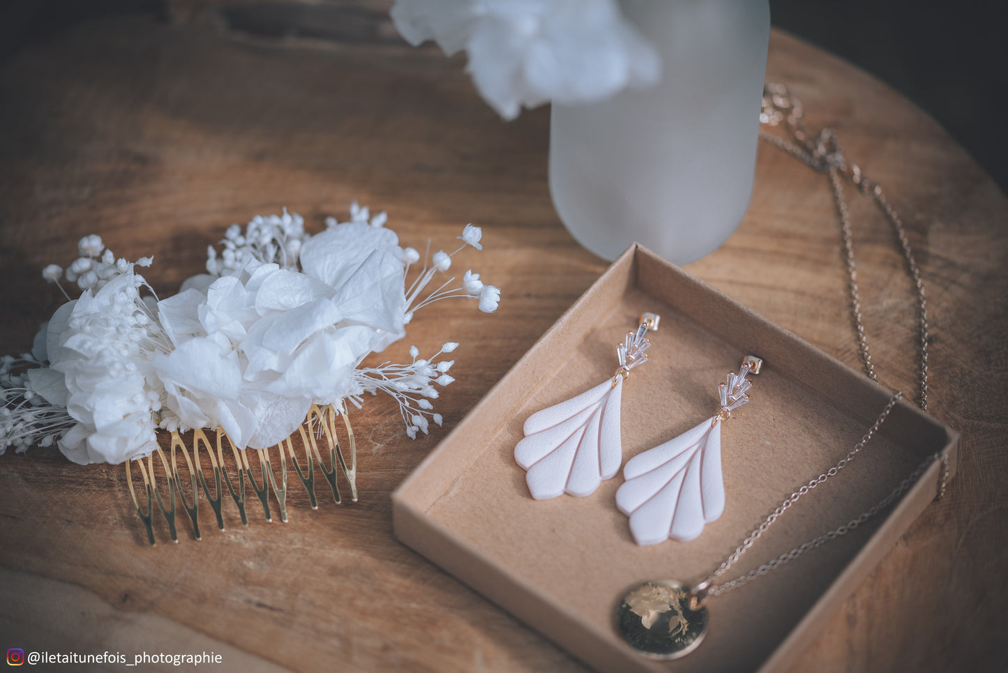 SOPHIA | Boucles d'oreilles en argile polymère