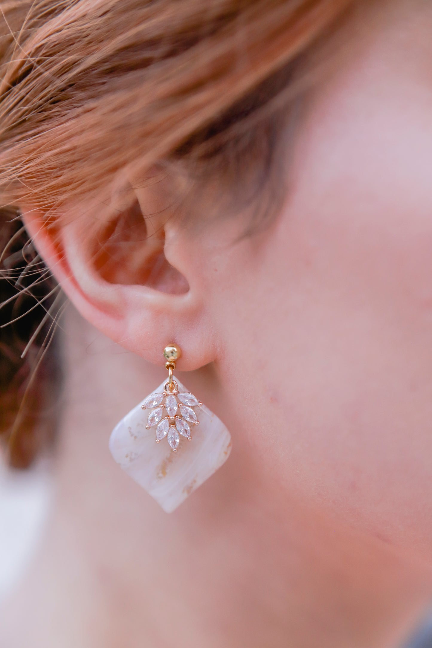 CLAIRE | Boucles d'oreilles en argile polymère