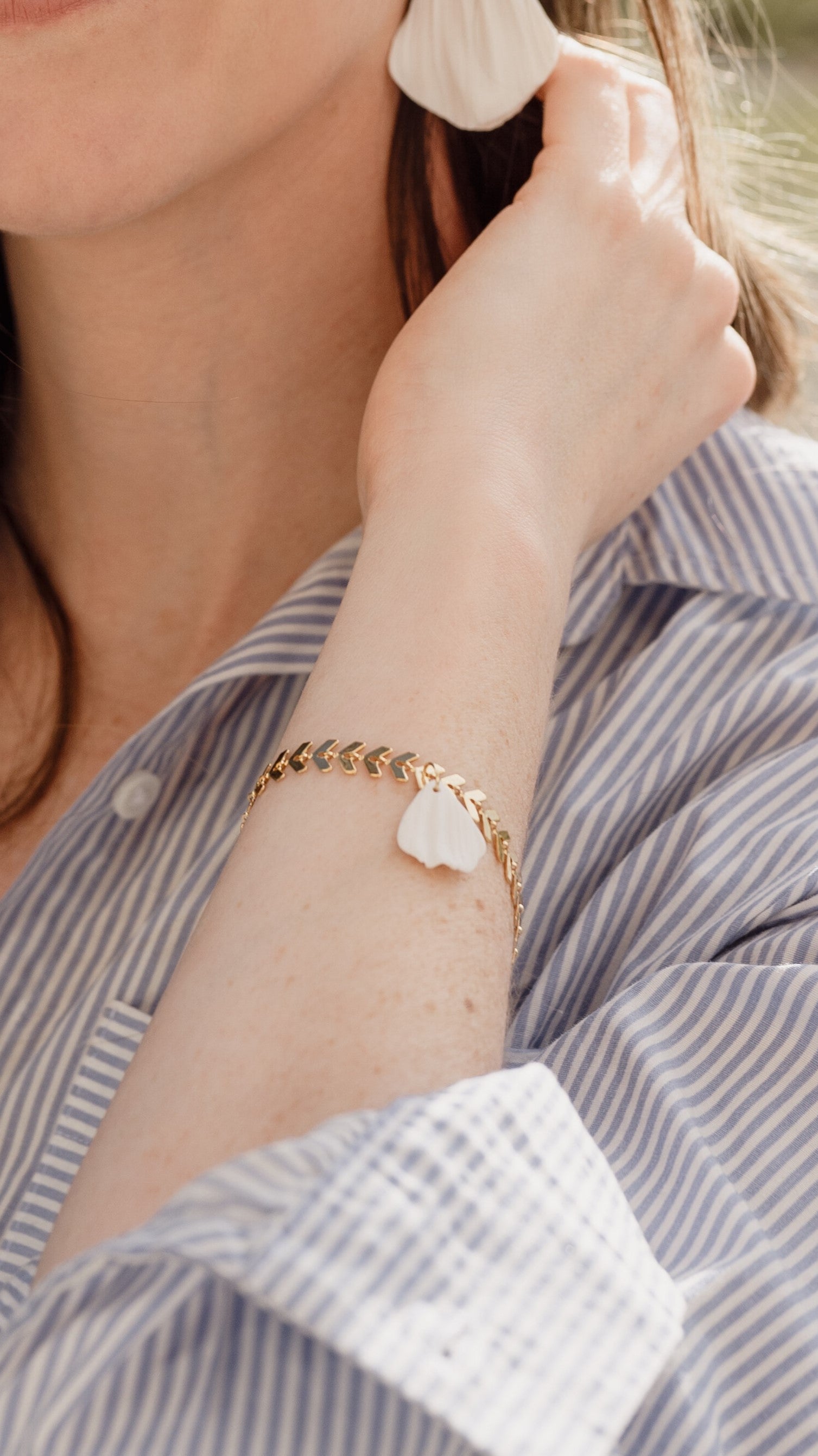 LUCIE | Bracelet en argile polymère