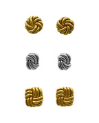 Pack de 3 | Clous d'oreilles en argile polymère