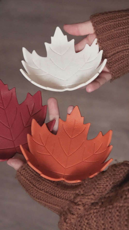 Maple Leaf | Coupelle en argile polymère