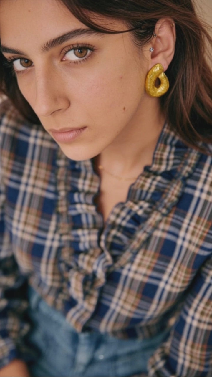 ILONA | Boucles d'oreilles en argile polymère