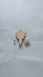 LEIA | Boucles d'oreilles en argile polymère