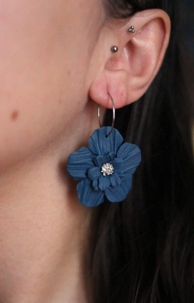 ZÉLIE | Boucles d'oreilles en argile polymère