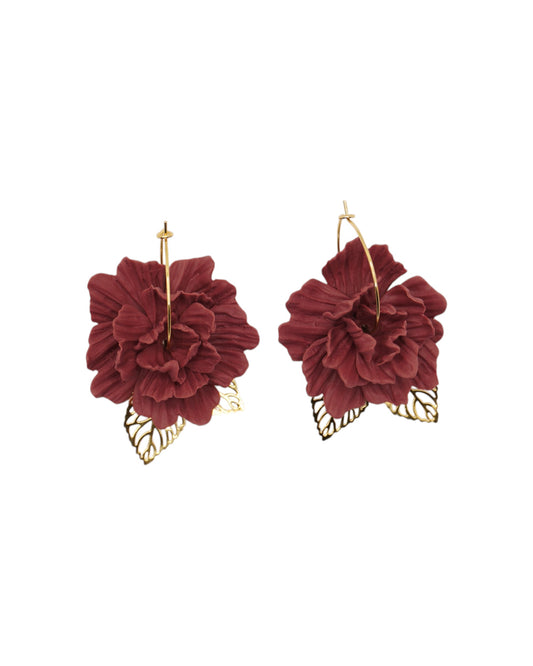 CAPUCINE | Boucles d'oreilles en argile polymère